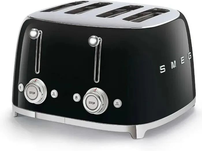 Тостер Smeg TSF03BLEU черный