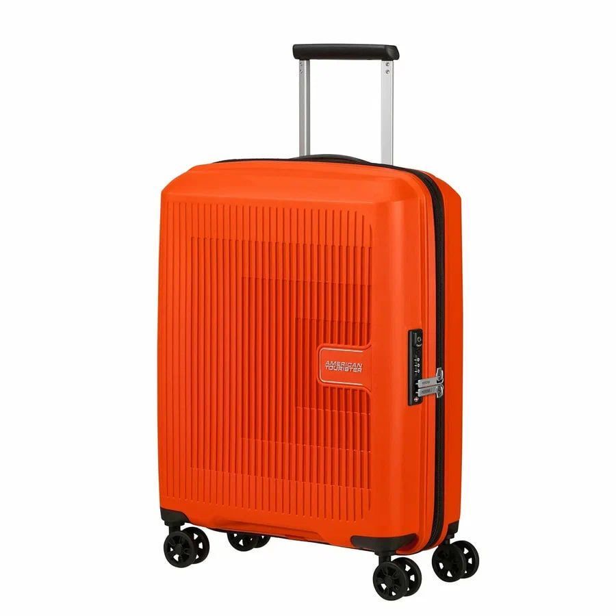 Чемодан American Tourister AeroStep 55 см, 40 л, оранжевый