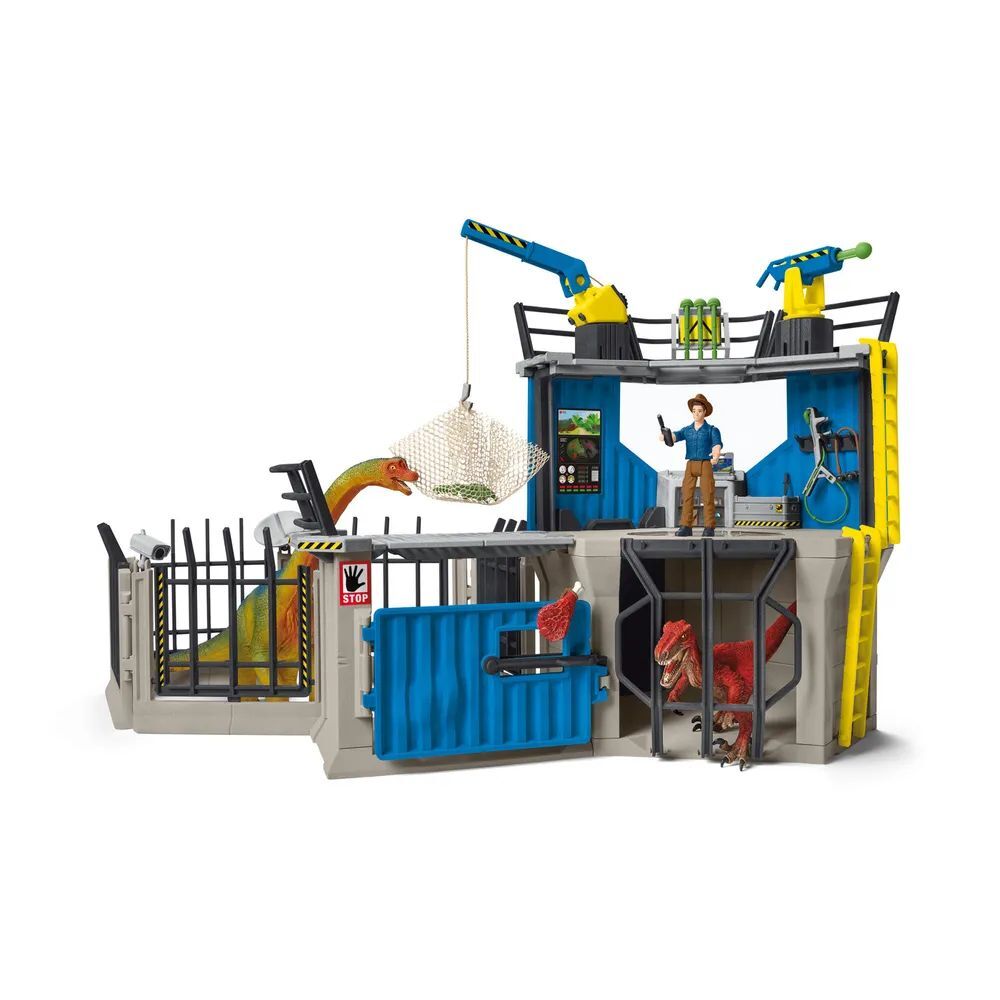 Набор Schleich Большая исследовательская станция динозавров 41462