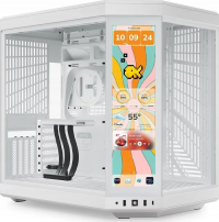 Компьютерный корпус HYTE Y70 Touch Infinite Midi Tower White (CS-HYTE-Y70TTI-WW)