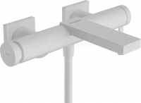 Смеситель Hansgrohe Tecturis E белый матовый 73420700