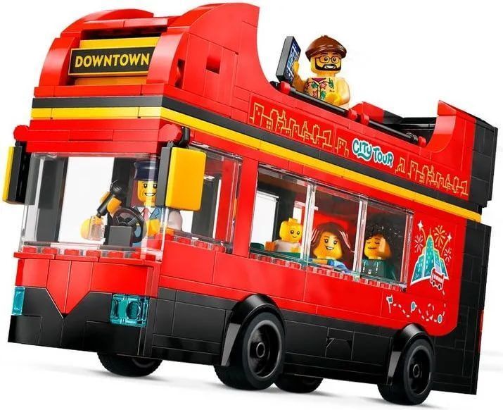 LEGO City 60407 Красный двухэтажный автобус