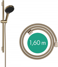 Душевой гарнитур Hansgrohe Rainfinity 130 3jet EcoSmart S брашированная бронза 28744140
