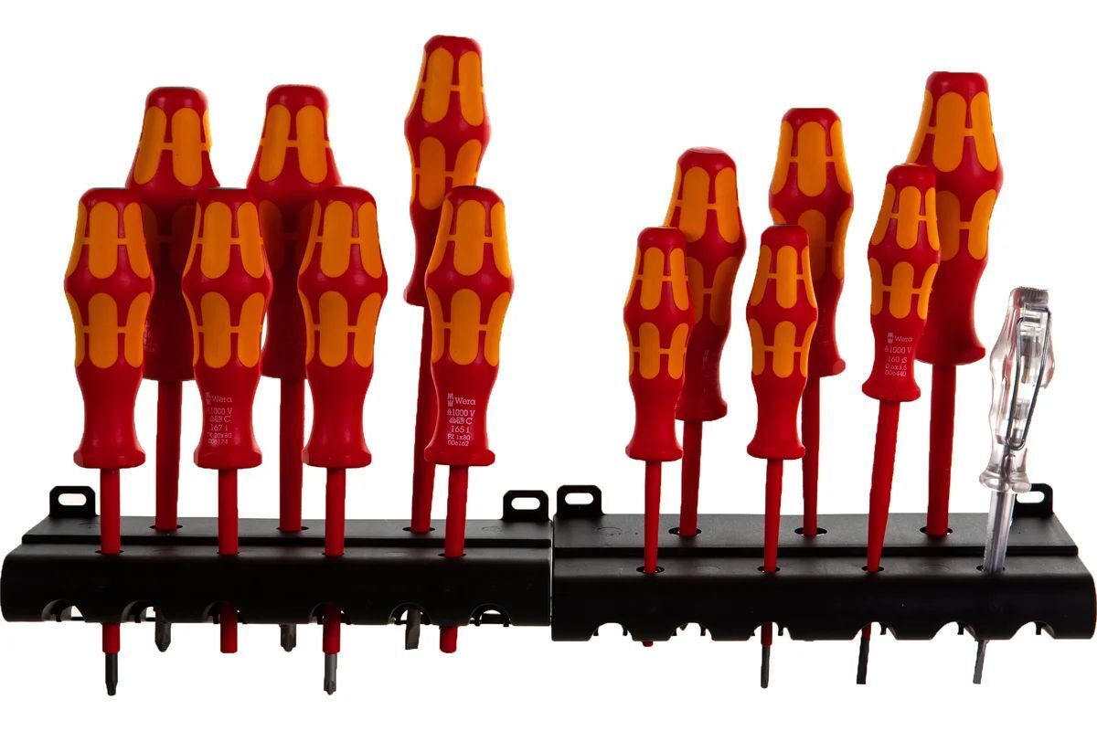 Wera Набор Отверток С Изоляцией Vde Kraftform Big Pack (105631)