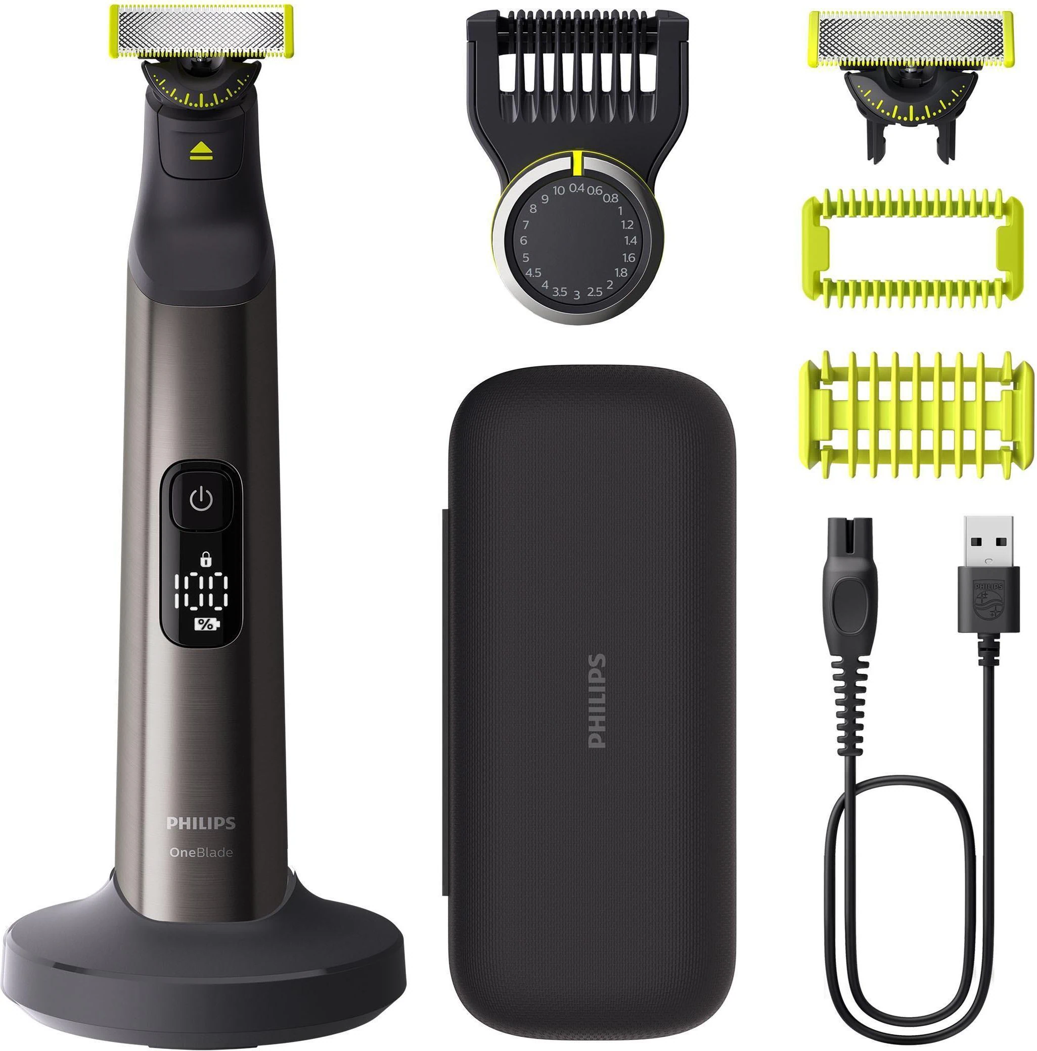 Триммер Philips OneBlade Pro 360 QP6652/61, серый