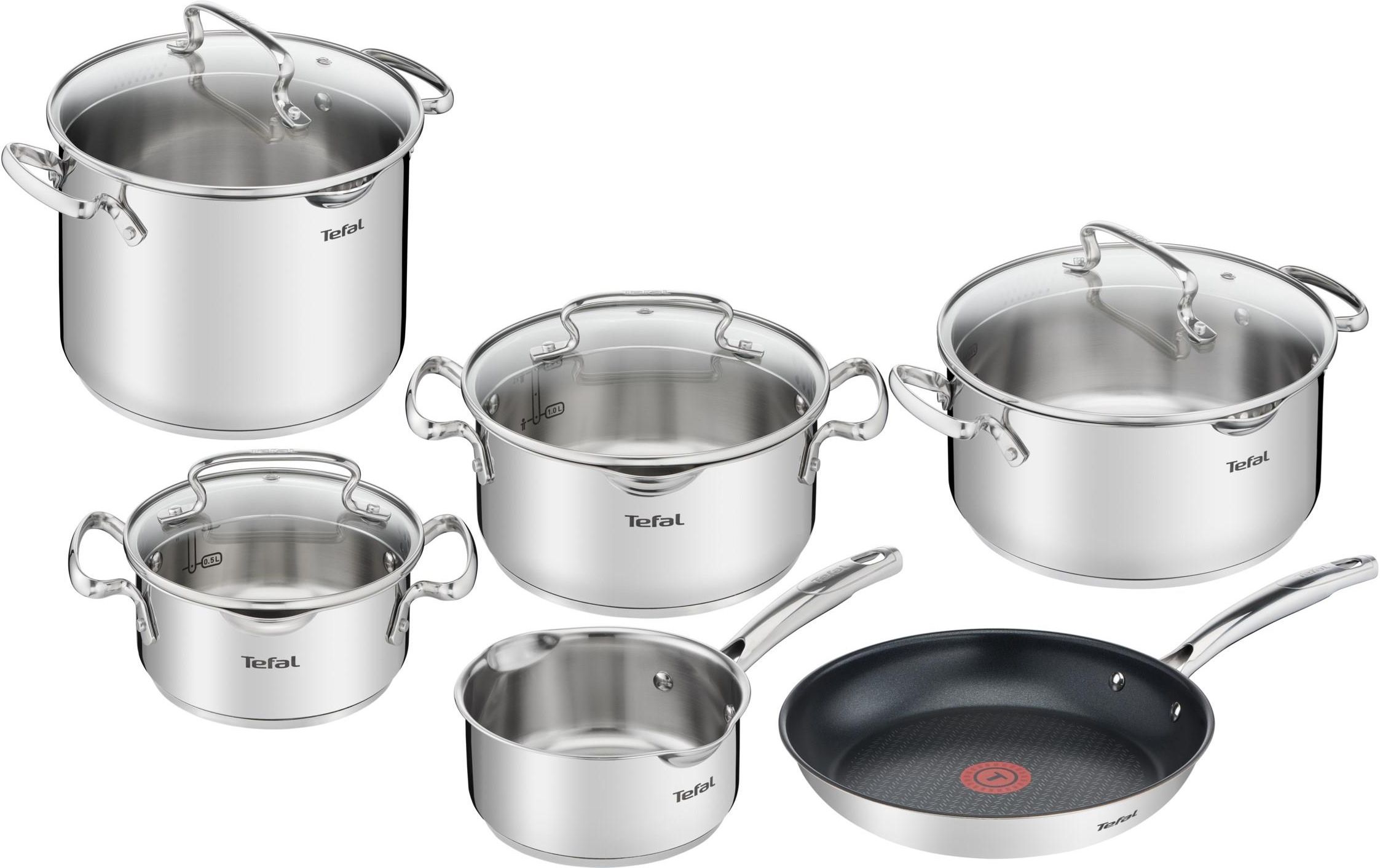 Набор кастрюль Tefal Duetto+ G718SA74 10 предметов