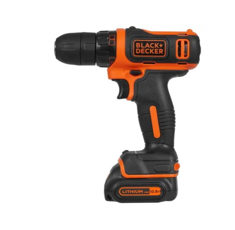 Дрель-шуруповерт Black&Decker BDCDD12-QW