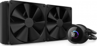 Система жидкостного охлаждения NZXT Kraken 280, AIO 280 мм, LCD 1,54", чёрная