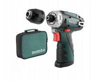Аккумуляторная дрель-шуруповерт Metabo PowerMaxx BS 12V, без АКБ и ЗУ