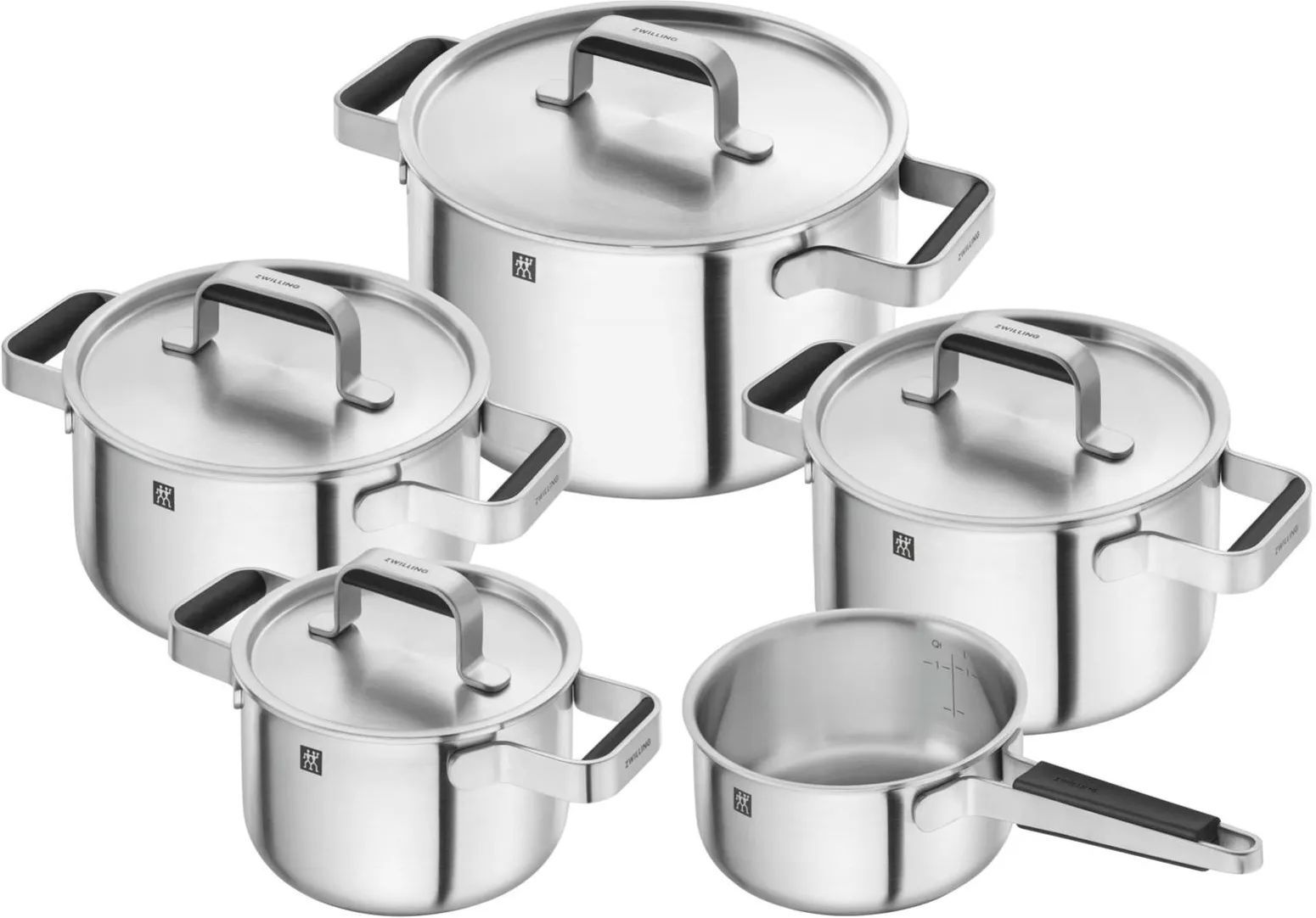 Набор из 5 кастрюль с крышками Zwilling Pure 1028783