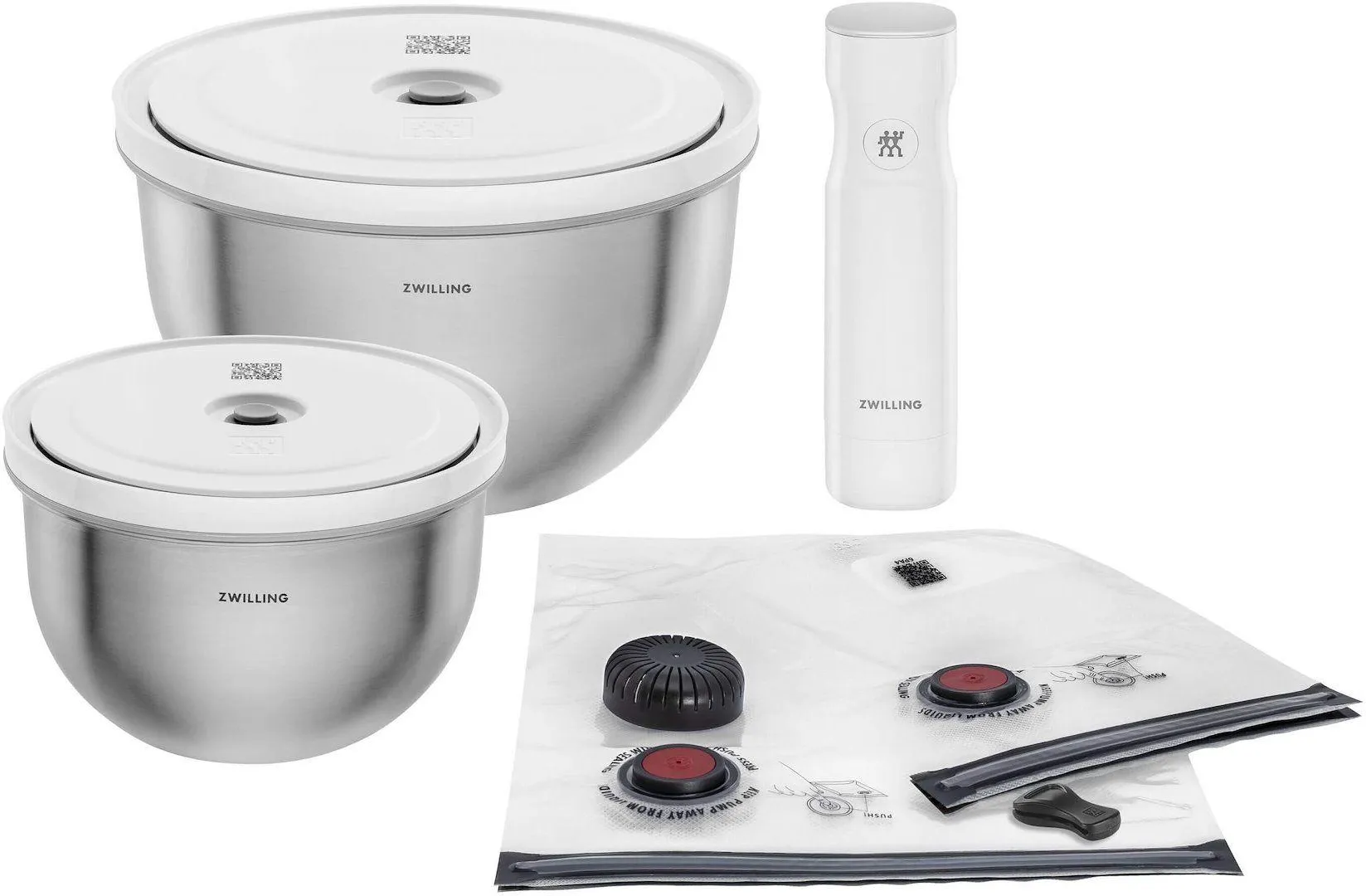 Стартовый набор вакуумной системы хранения продуктов ZWILLING Fresh & Save 1031015