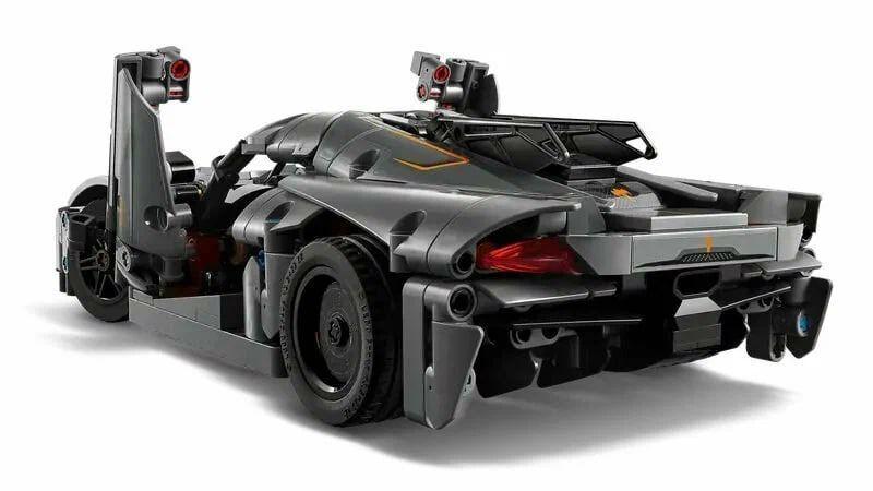 LEGO Technic 42173 Серый гиперкар Koenigsegg Jesko Absolut
