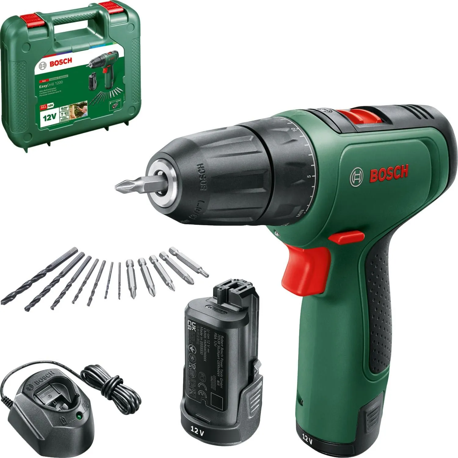Дрель-шуруповёрт Bosch EasyDrill 1200 06039D3007