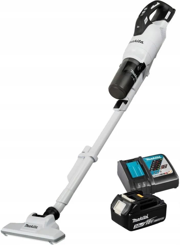 Пылесос вертикальный Makita DCL286FRFW 18V белый с АКБ и ЗУ