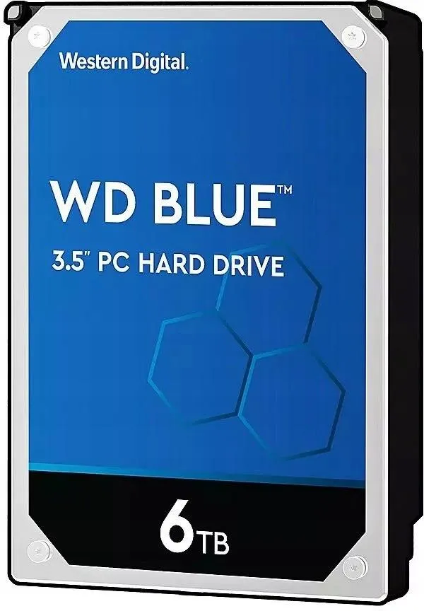 Жёсткий диск Western Digital Blue 6 ТБ 3.5" (WD60EZAZ)