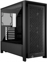 Компьютерный корпус Corsair FRAME 4000D RS (3 black fans) Miditower - Черный