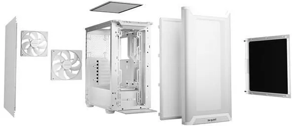 Компьютерный корпус be quiet! Pure Base 501 Airflow White Mid Tower BG075