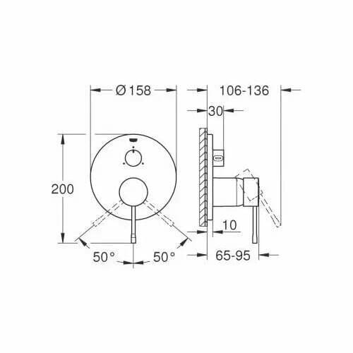 Смеситель для душа Grohe Essence 24092DL1