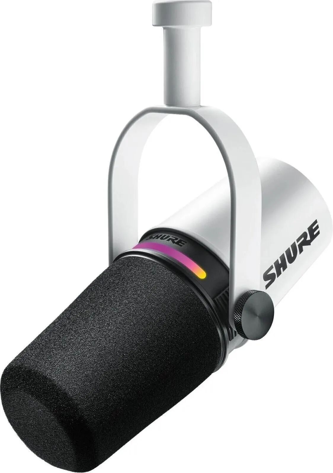 Микрофон Shure MV7+, белый