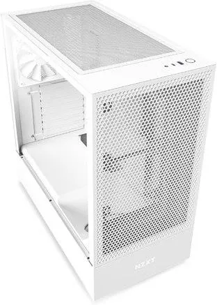 Корпус NZXT H5 Flow White, Mid-Tower ATX