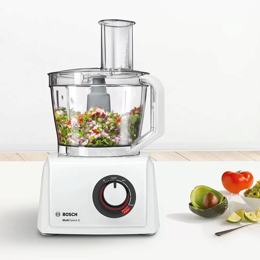 Кухонный комбайн Bosch MultiTalent 8 MC812W620, 1100 Вт, белый