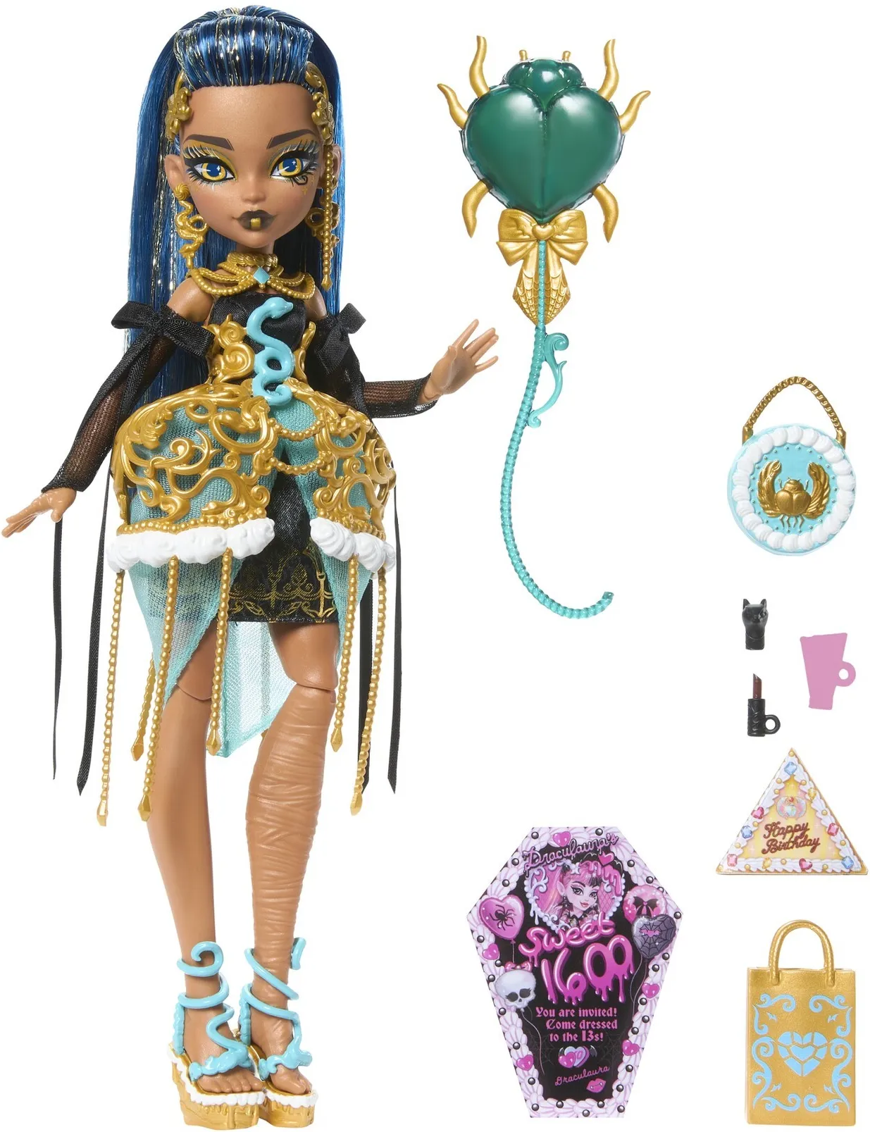 Mattel Monster High Scary Sweet Birthday JBG73 JBG76