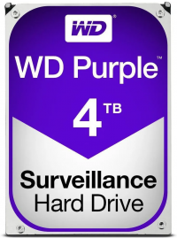 Жёсткий диск WD Purple, 3,5", 4 ТБ, SATA III