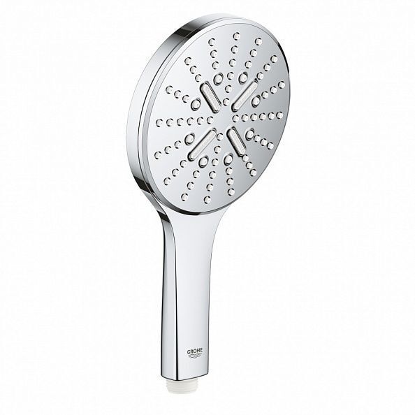Ручной душ GROHE Rainshower SmartActive 130, 3 вида струй, хром (26574000)