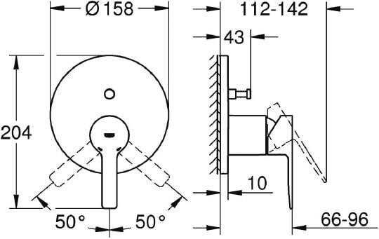 Смеситель Grohe 24064001