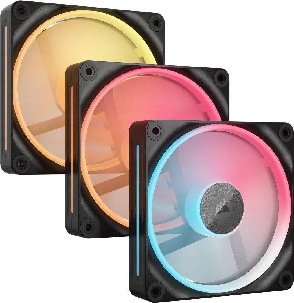 Вентилятор для корпуса Corsair iCUE LINK LX120R RGB CO9051050WW, 3шт