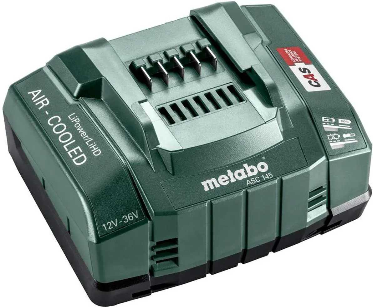 Быстрое зарядное устройство Metabo ASC 145 12-36 V 627378000