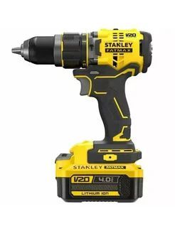 Дрель-шуруповерт бесщёточная аккумуляторная Stanley Fatmax (SFMCD715M2K)