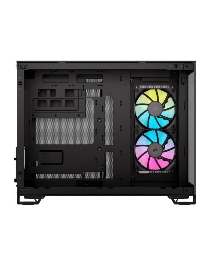 Корпус Corsair Case Icue 2500X Rgb Midi Tg Черный (CC9011267WW)