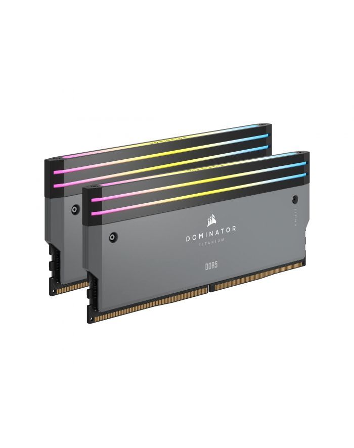 Оперативная память Corsair Dominator Titanium RGB, DDR5, 64 GB, 6000MHz, CL30 (CMP64GX5M2B6000Z30)
