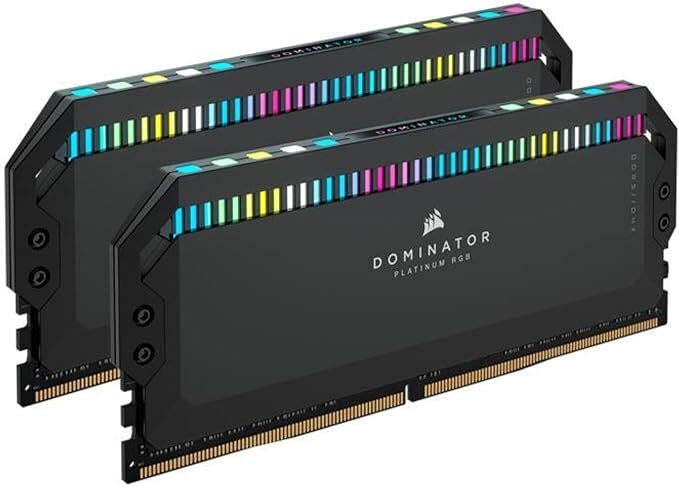 Оперативная память Corsair Dominator Platinum RGB DDR5 64GB 5200MHz CL40 (CMT64GX5M2B5200C40)