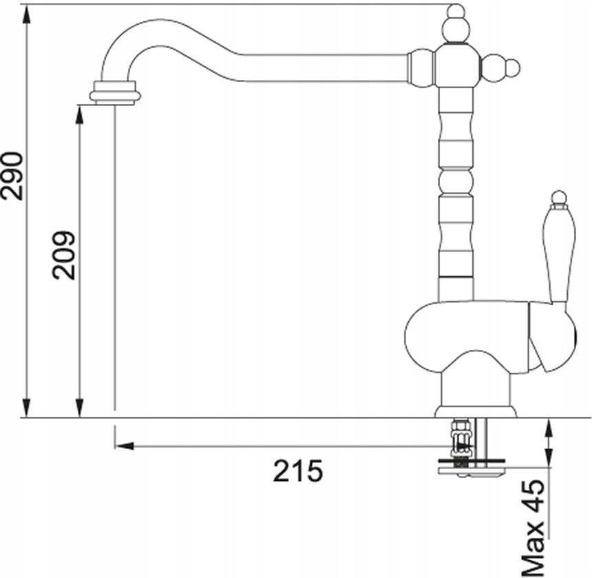 Смеситель Franke Old England 115.0028.205