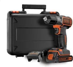 Дрель-шуруповёрт аккумуляторная Black&Decker ASD184K 11.5 Ah/18 V с ЗУ