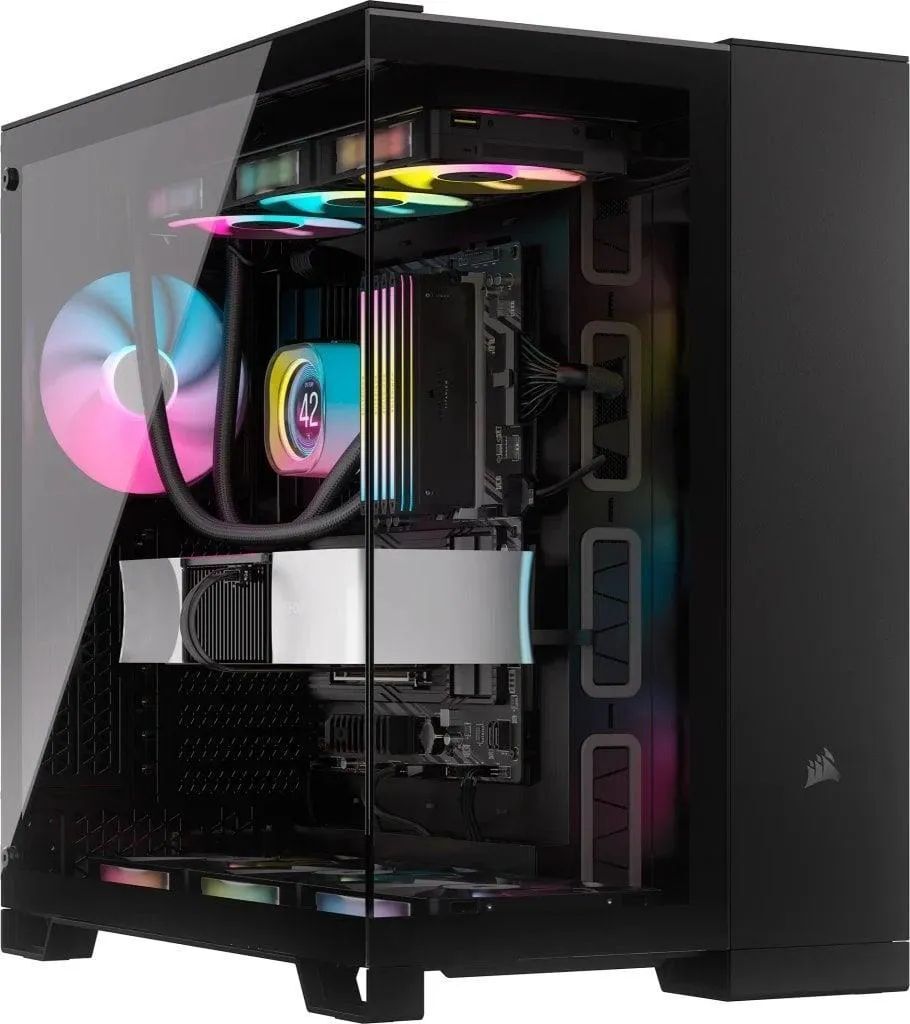 Корпус Corsair Case Icue 6500X Rgb Midi Tg Черный (CC9011269WW)