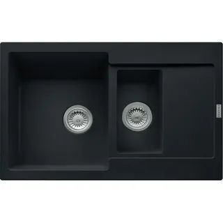 Кухонная раковина Franke Maris MRG 651-78 114.0693.532, матовый черный / черный слив