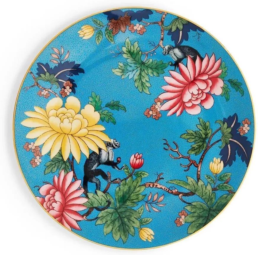Тарелка Wedgwood Wonderlust диаметр 20 см, Sapphire Garden