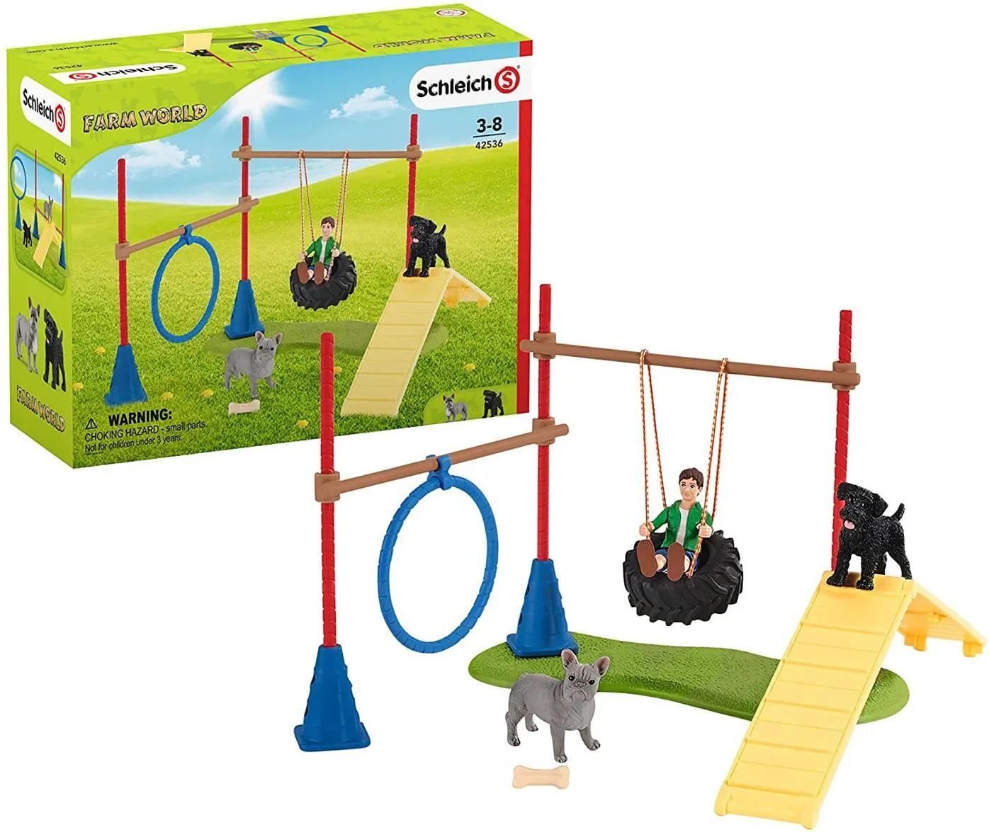 Игровой набор Schleich Тренировка щенков 42536