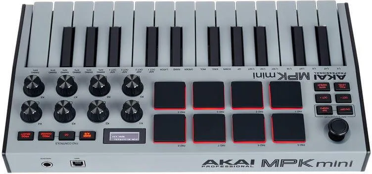 MIDI-клавиатура Akai Professional MPK Mini Mk3 Gray