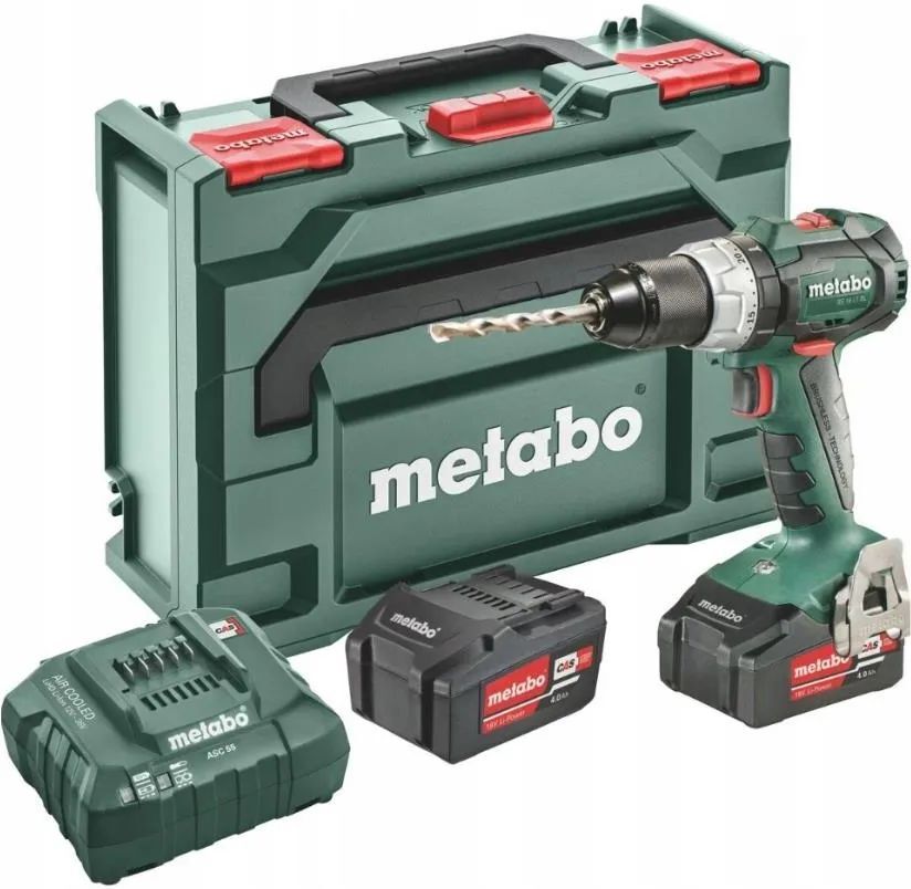 Аккумуляторный винтоверт Metabo BS 18 LT BL (602325500)