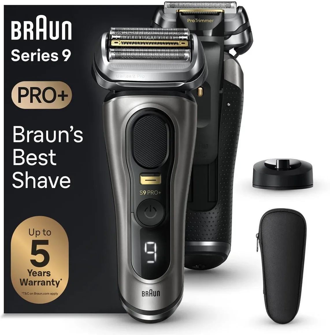 Электробритва Braun BT9440 Satin Chrome