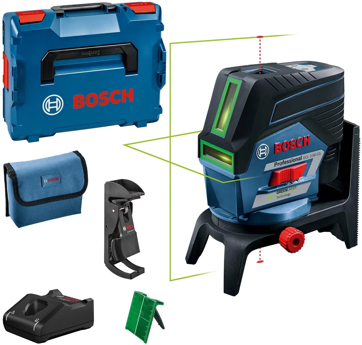 Лазерный нивелир Bosch GCL 2-50 CG 0601066H00