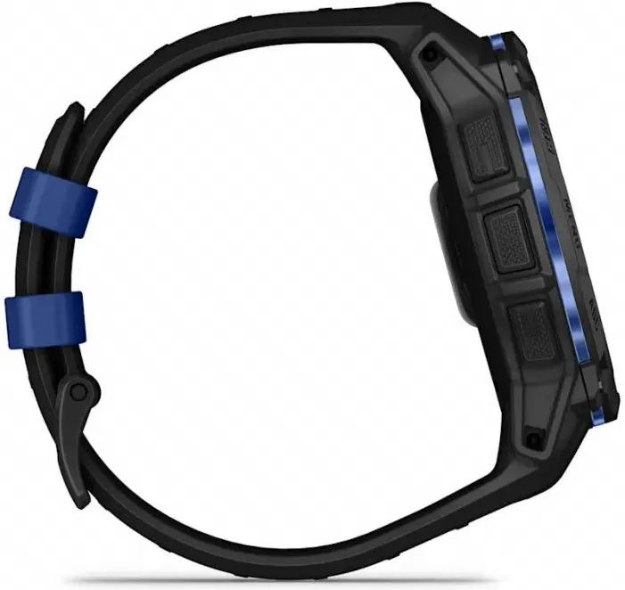 Смарт-часы Garmin Instinct 3 50mm Bolt blue Чёрно-тёмно-синий