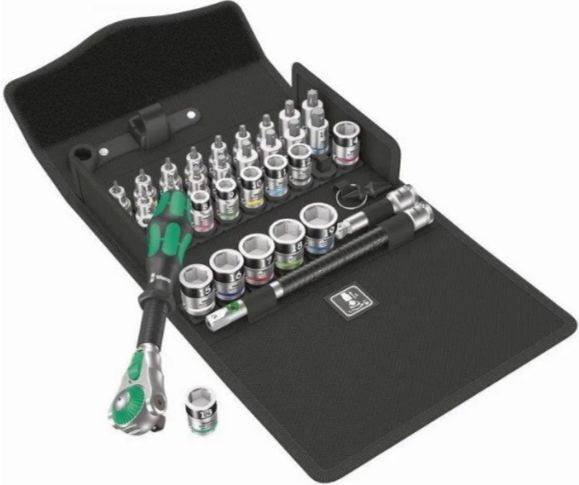 Wera набор с трещоткой Zyklop Speed 3/8 ' 8100 SB All-In 35El. 5003536001