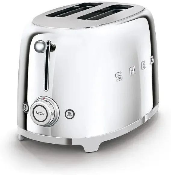 Тостер Smeg TSF01SSEU хром