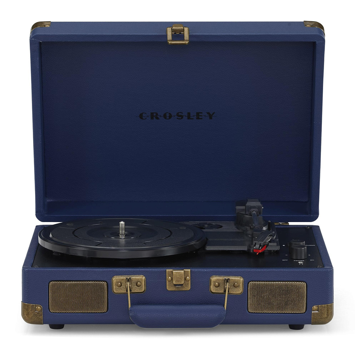 Виниловый проигрыватель Crosley Cruiser Plus CR8005FNV4, синий