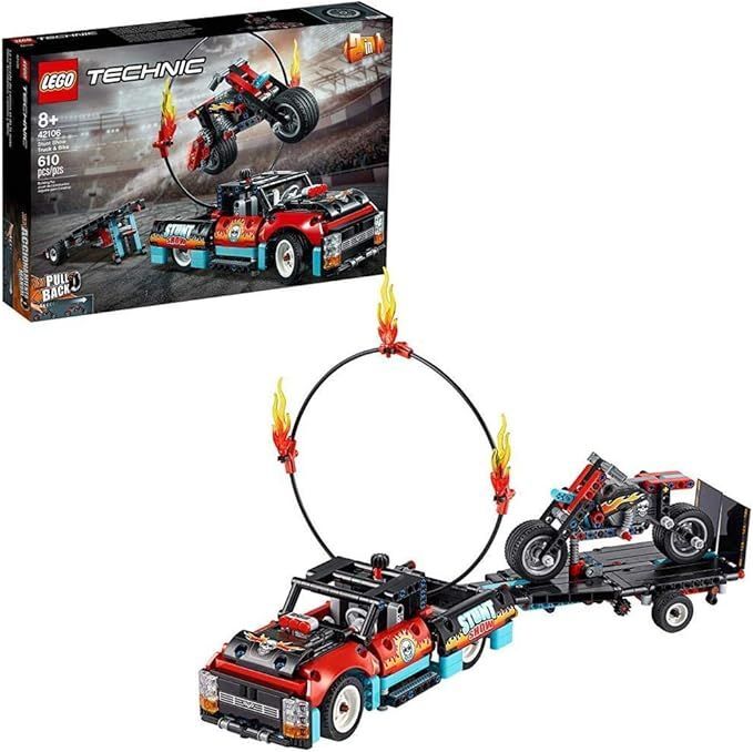 Конструктор LEGO Technic 42106 Stunt Show Truck and Bike